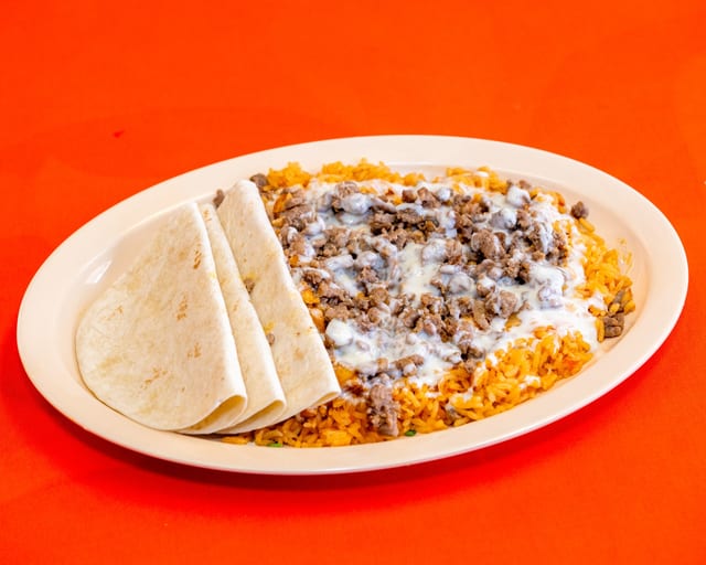 Arroz con Carne / Rice with Meat.